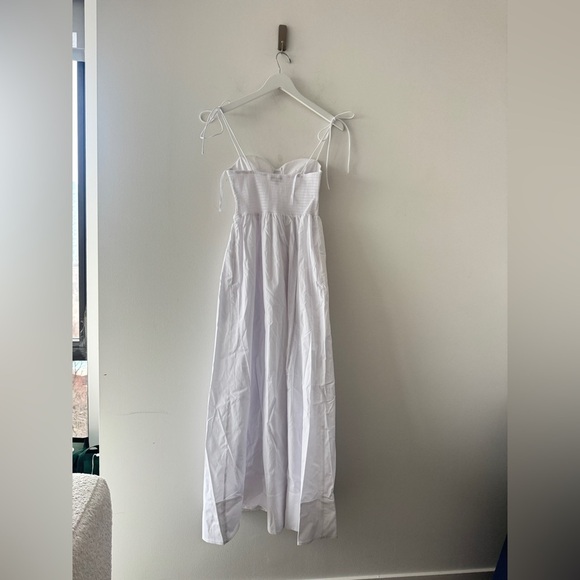 STAUD Landry White Dress M - Picture 6 of 8